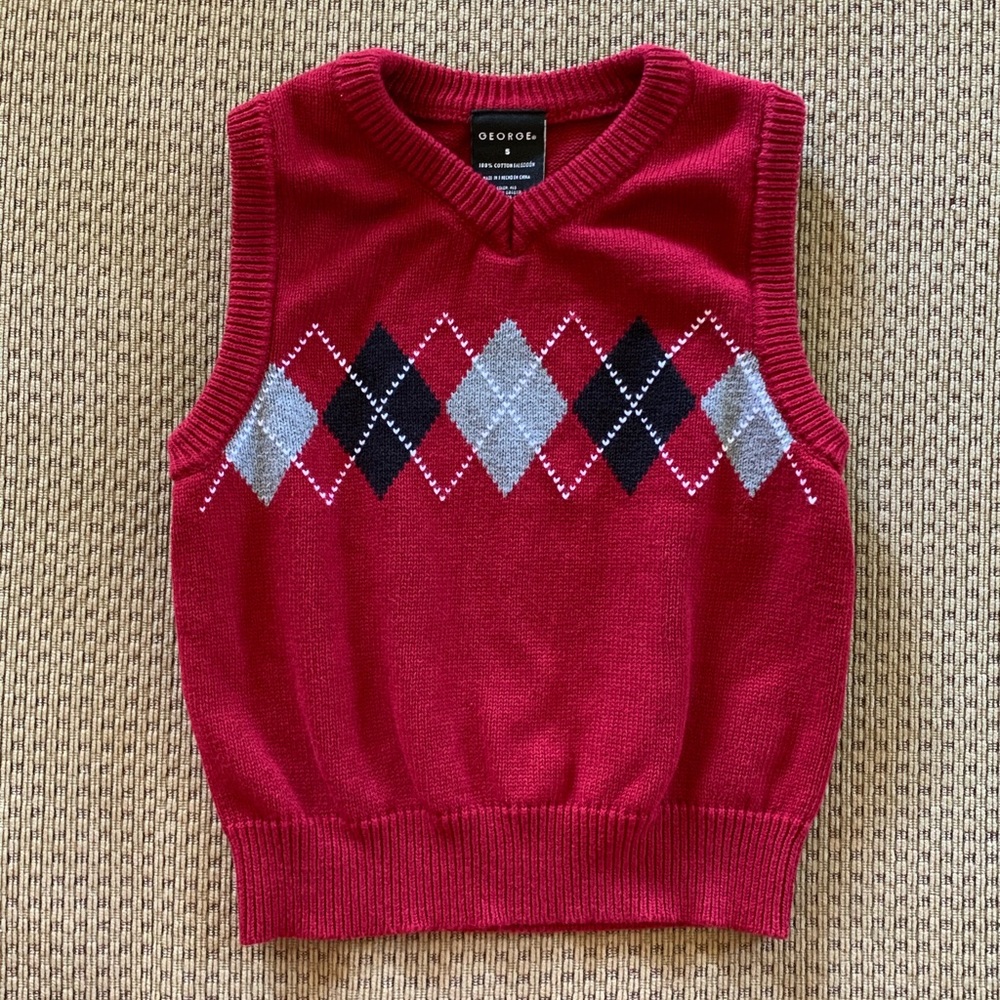 Boys’ Sweater Vest (Size 5)